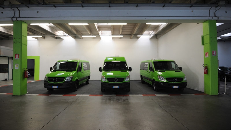 Parcheggio custodito e videosorvegliato